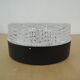 Glass and metal ceiling light