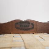 Old chair 1860 signed Pecquereau Napoleon lll