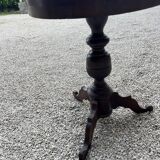 19th century walnut side table