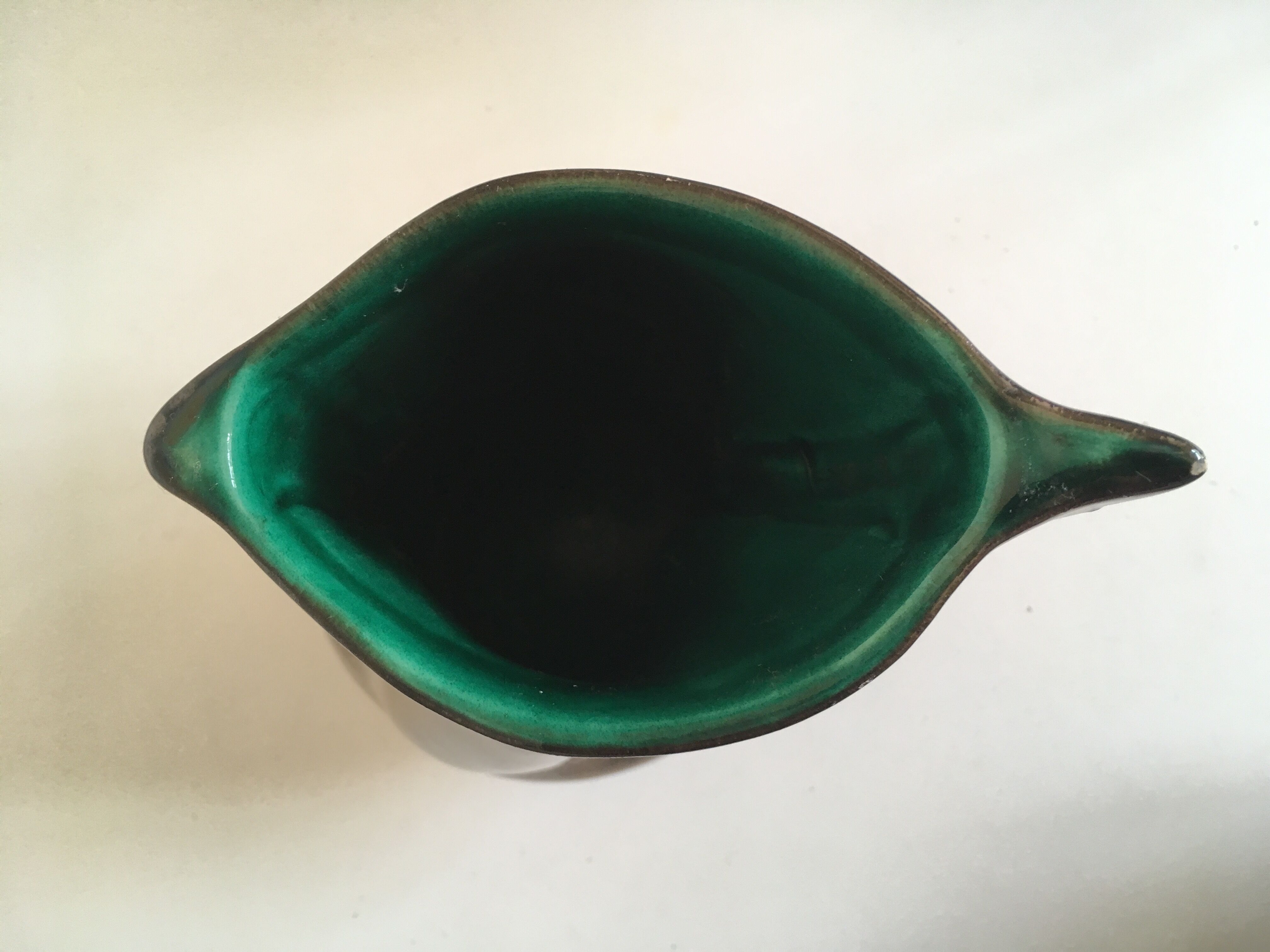 Vallauris 1960 glazed earth vase