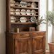 Grand Sideboard 2 Bodies Fruit Wood Provincial Style 18th Century