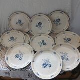10 assiettes plates anglaises BILTONS