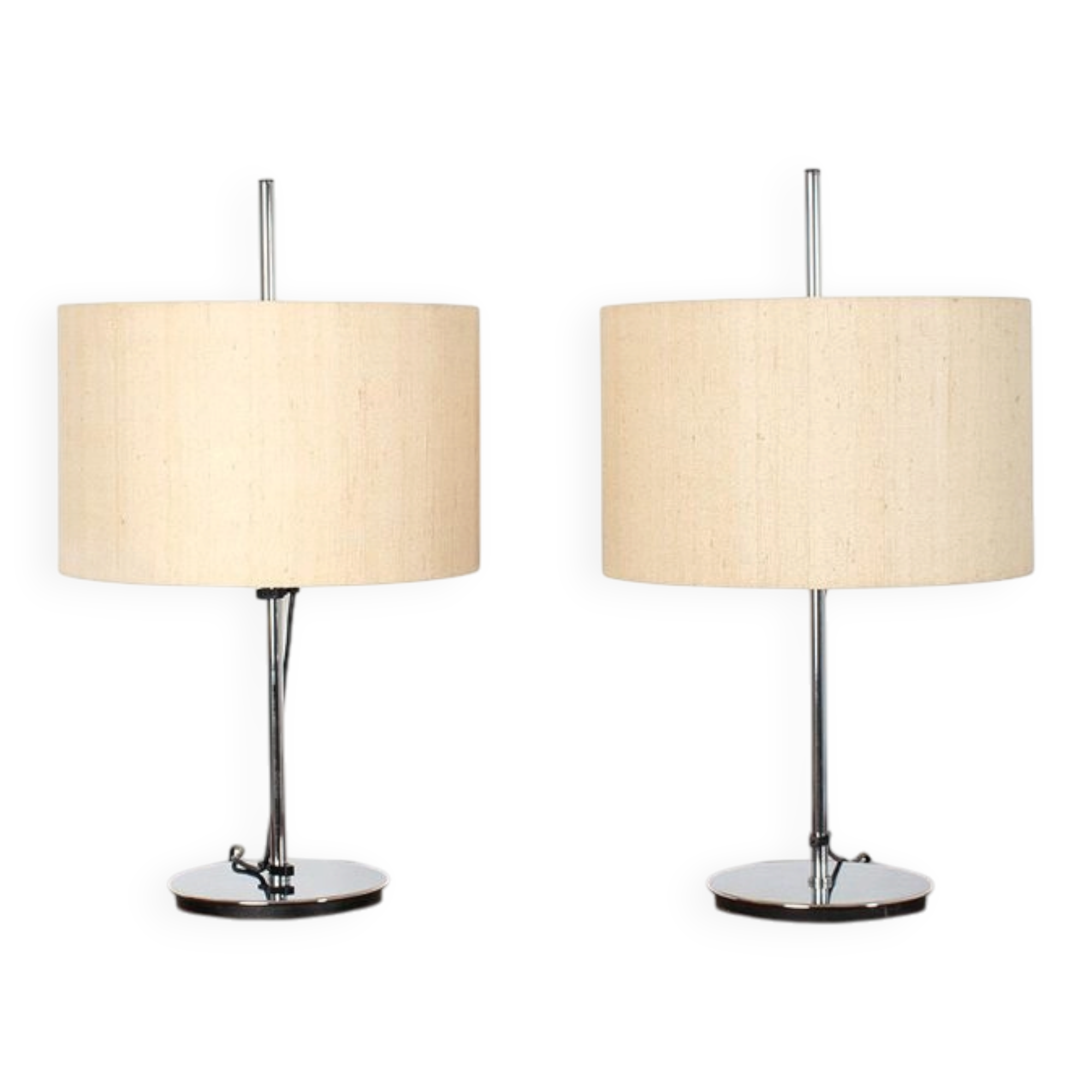 Lampes de table vintage de Staff, ensemble de 2