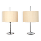 Lampes de table vintage de Staff, ensemble de 2