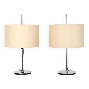 Lampes de table vintage de Staff, ensemble de 2