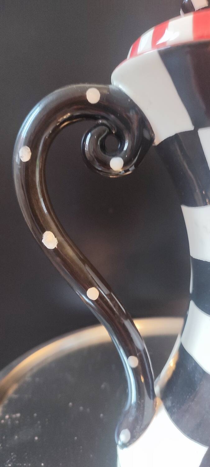 Jameson & Taylor teapot. Rare "cartoon" workshop piece