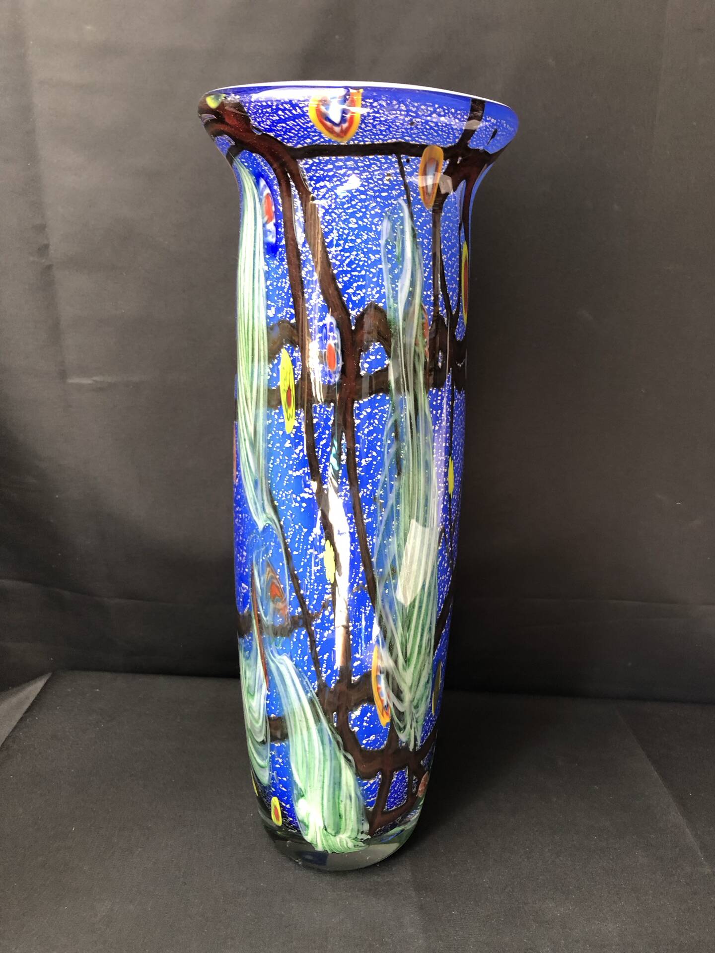 Vintage Murano glass vase - H40cm