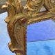 Carved and gilded wooden mirror with mercury ice sheet, Louis XV XVIIIth