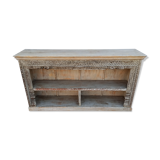 Old wooden furniture with niches