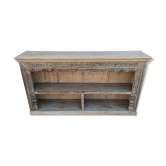 Meuble en bois ancien avec niches