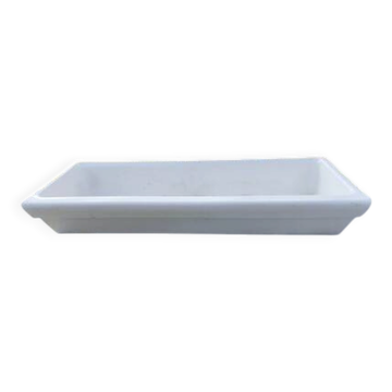 Old white glazed ceramic sink
