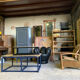 Table basse plateau brut
