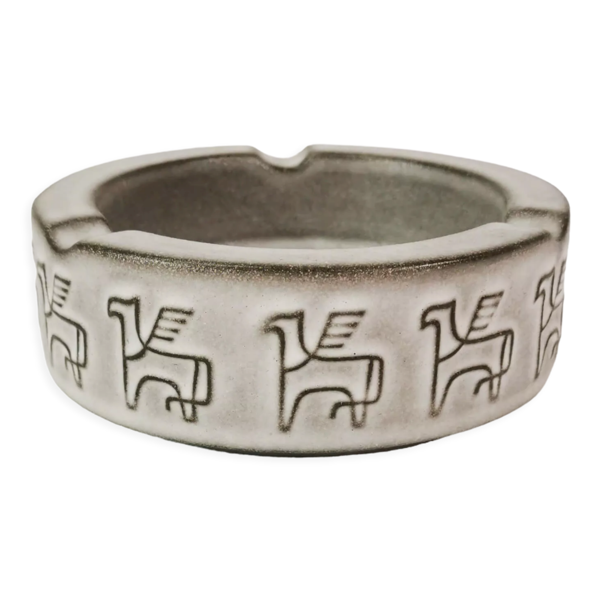 Ceramic ashtray, Karlsruher, 1970s