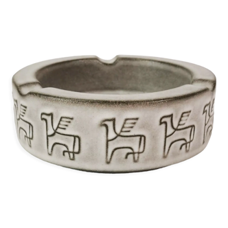 Ceramic ashtray, Karlsruher, 1970s