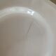 Set of 8 Sarreguemines ivory plates