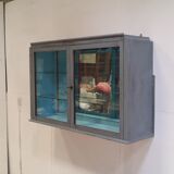 Vintage wall display case