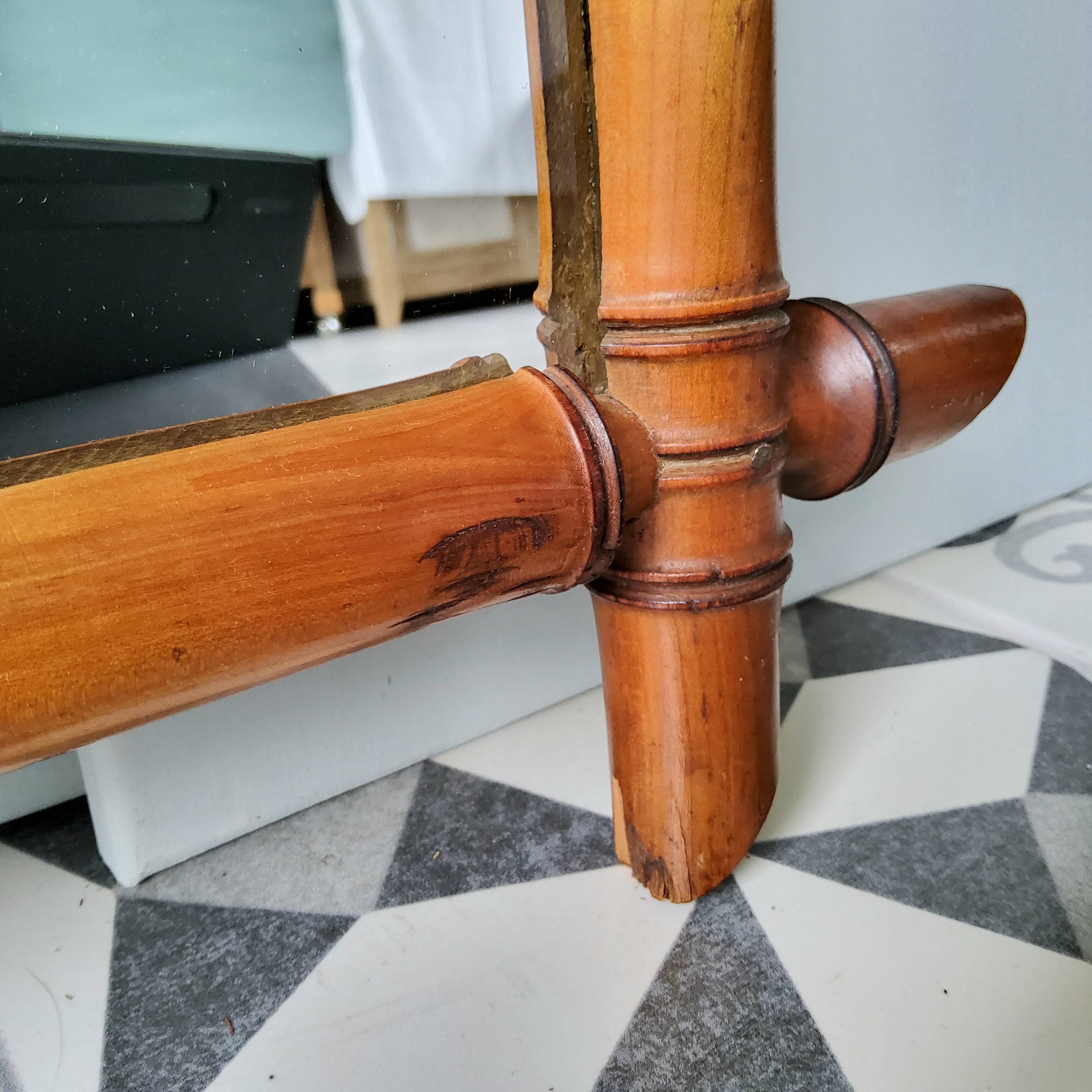 Bamboo mirror