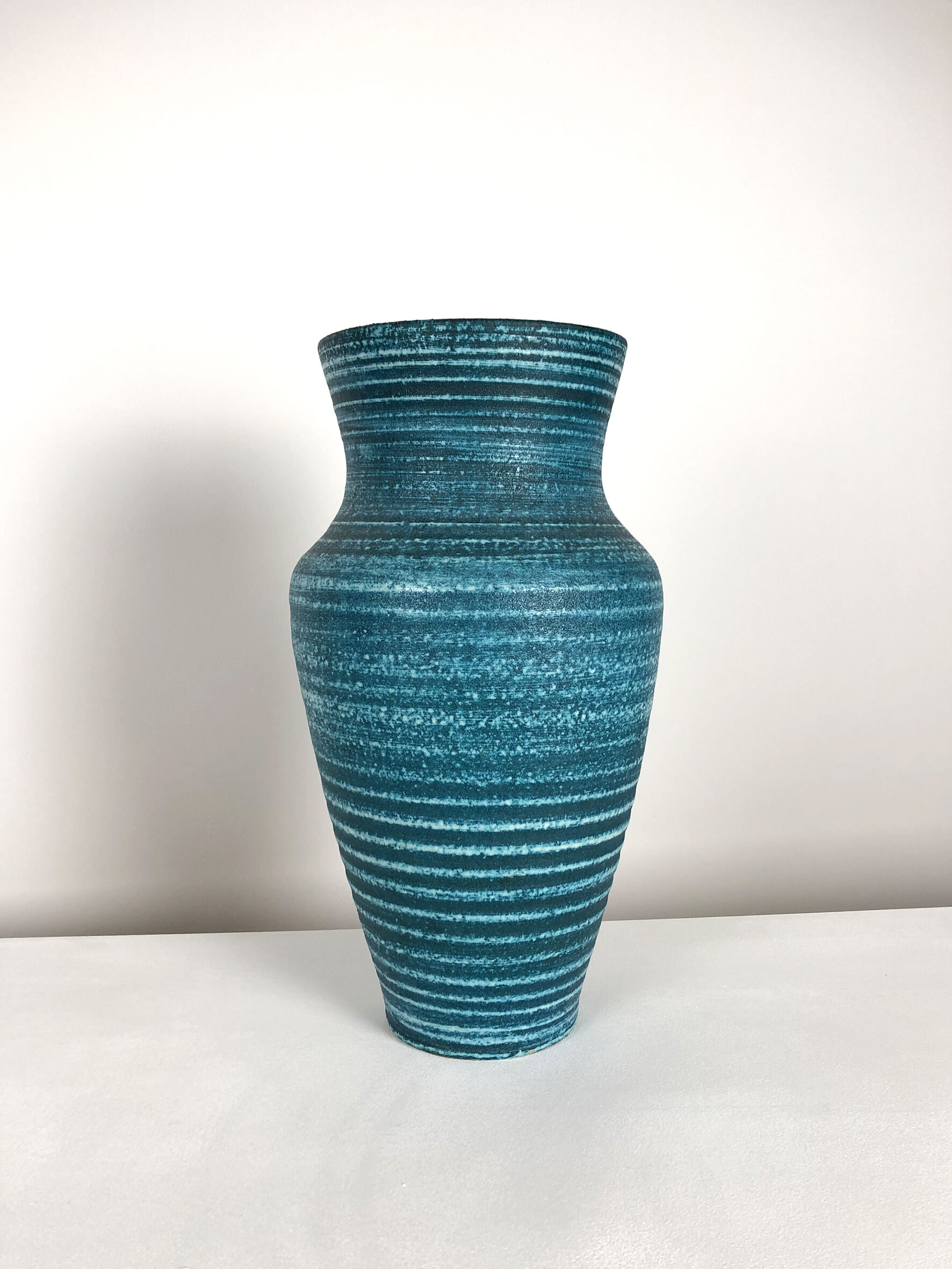 Vintage ceramic vase Accolay series "Gauloise" around 1960