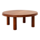 Pierre Chapo, Coffee Table Model T02M in Solid Elm, France 1976