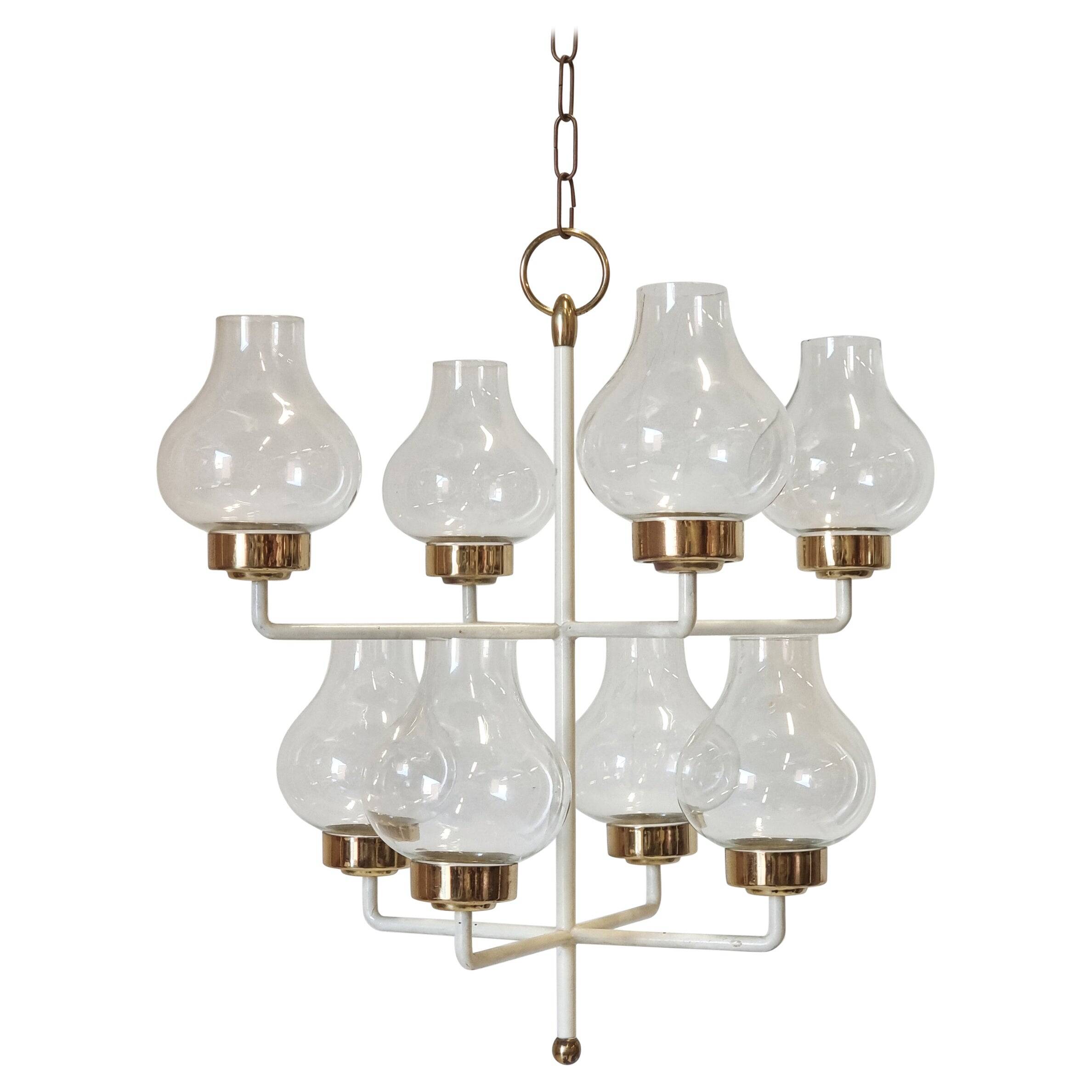 Hans Bergström, Chandelier "Ofir Octav" by Ateljé Lyktan, Modern Scandinavian