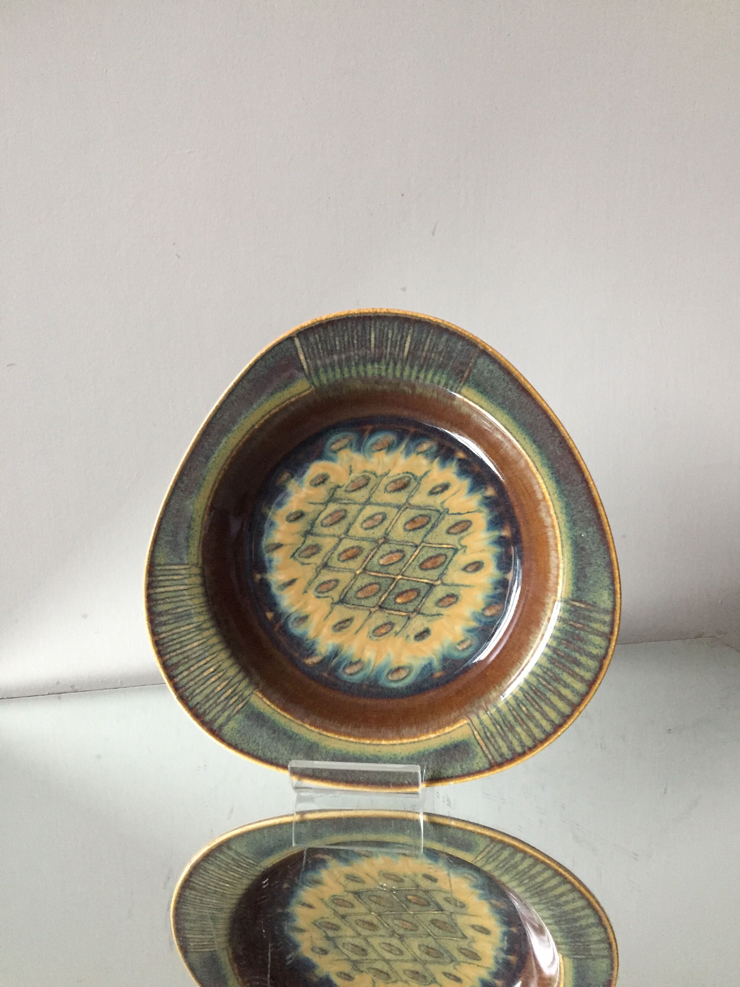 Stoneware Soholm decorative Plate