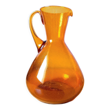 Amber decanter biot 70s