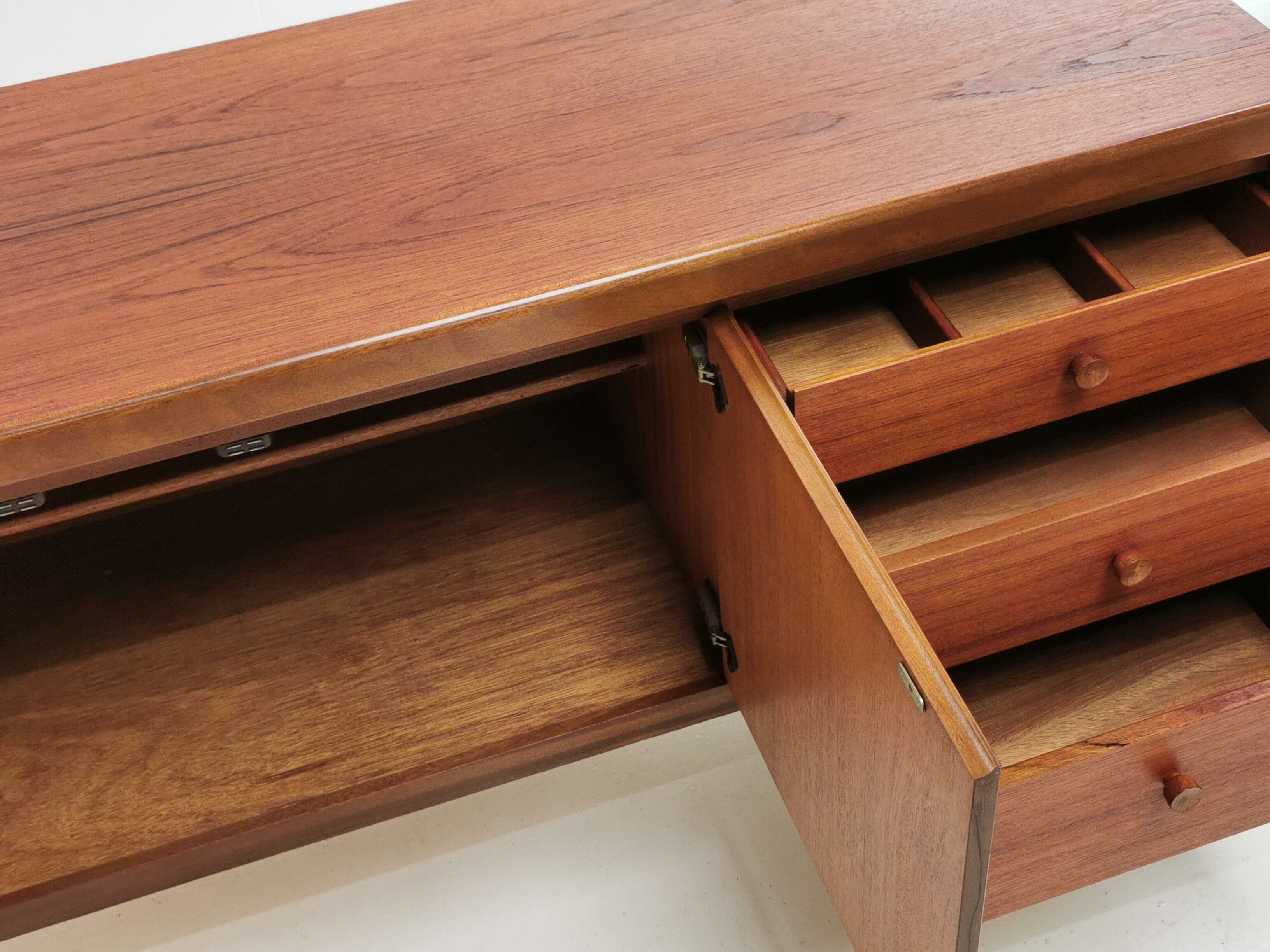 Nathan Circles mid century teak sideboard 1960s 70s vintage