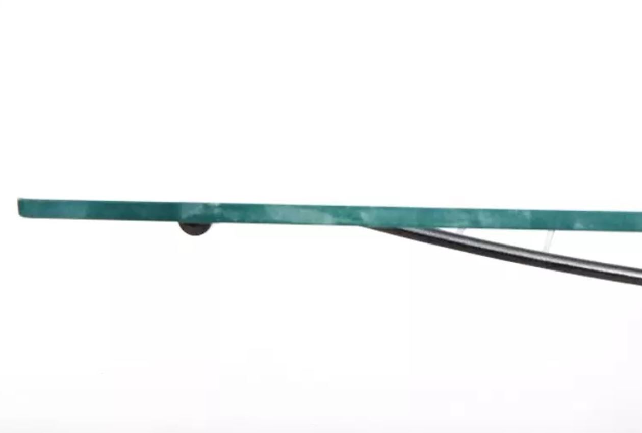 Marble coffee table - glass