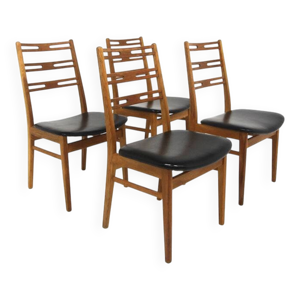 set de 4 chaises scandinave