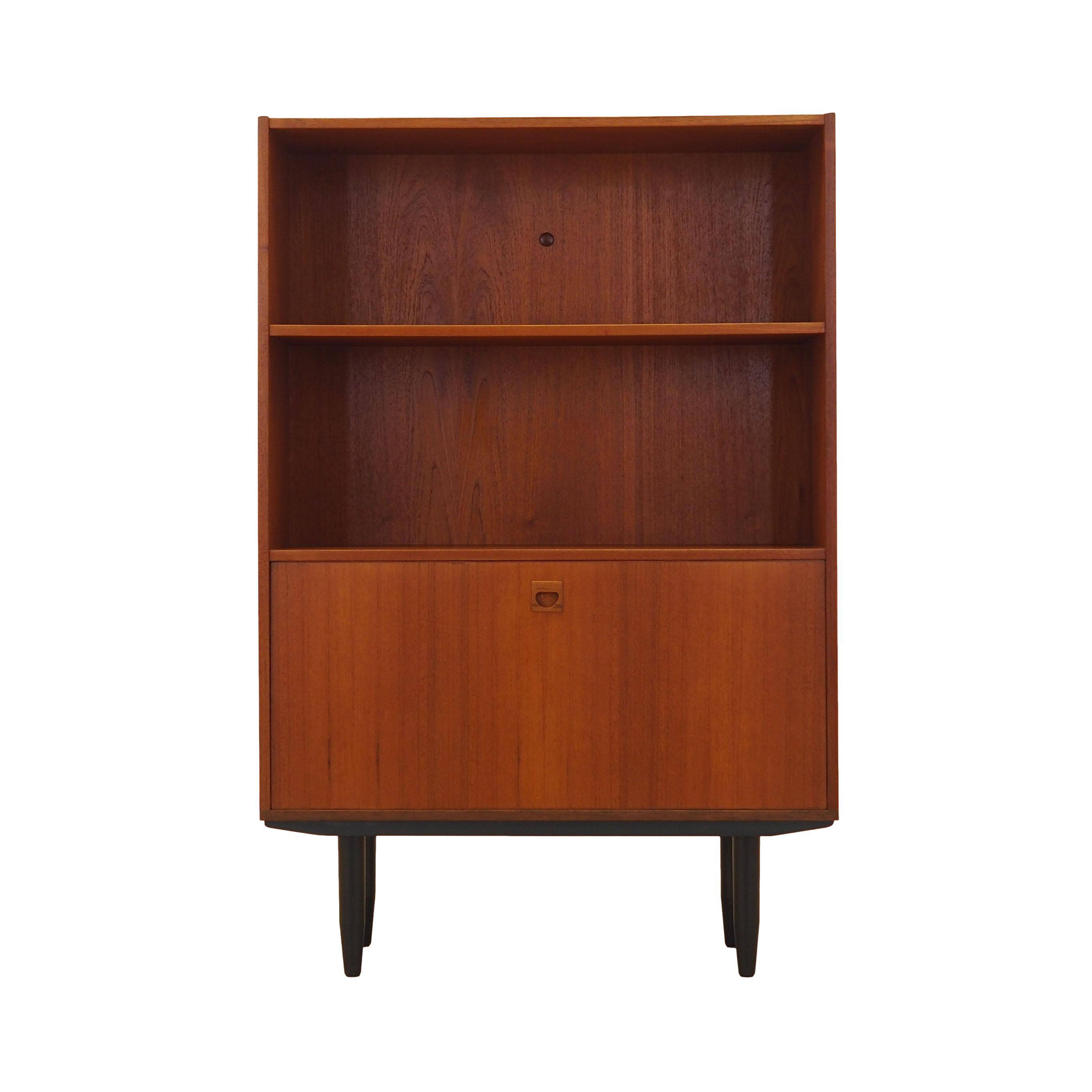 Teak bookcase, Danish design, 1970s, made in Denmark