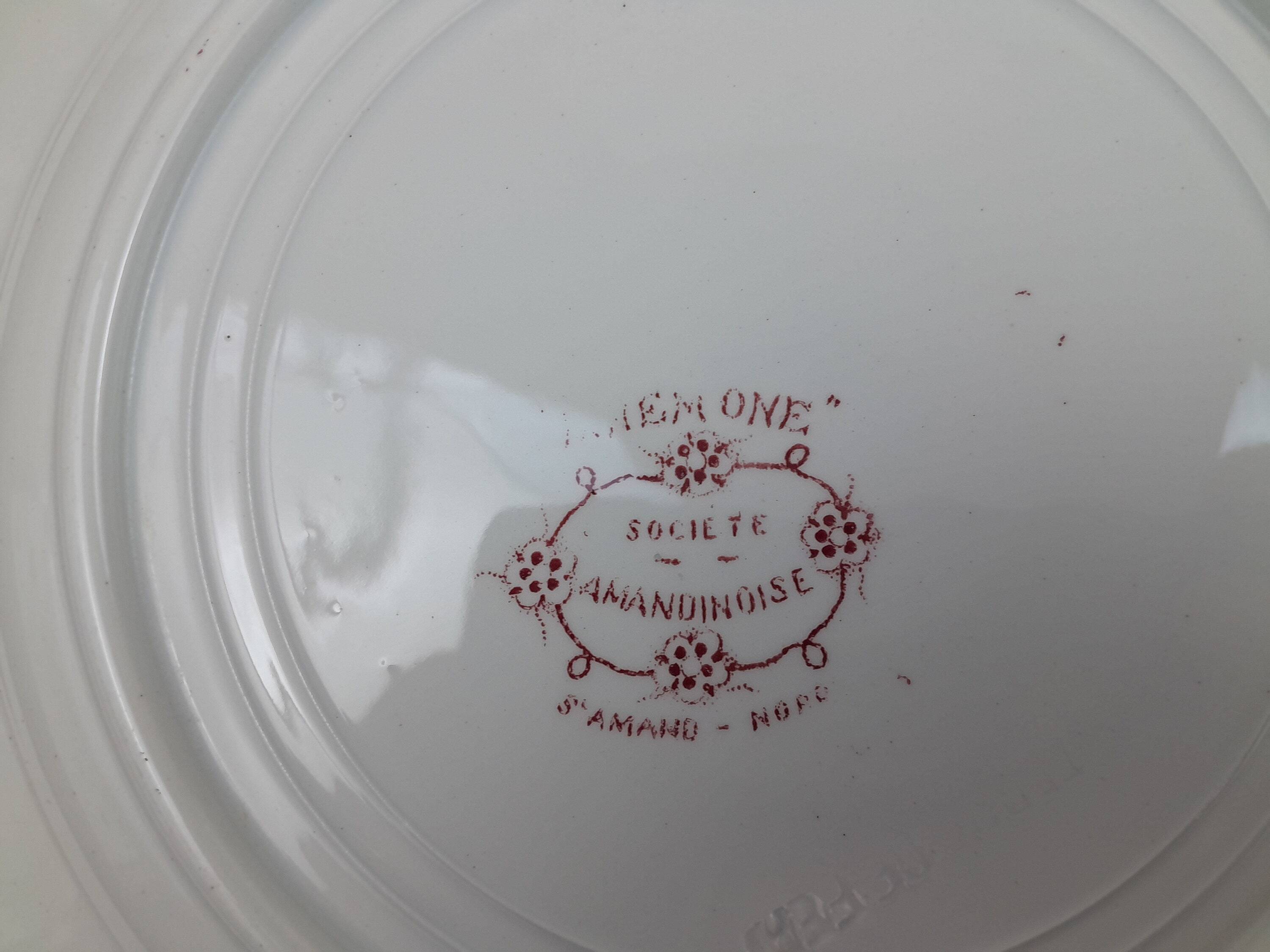 6 Amandinoise Anemone flat plates