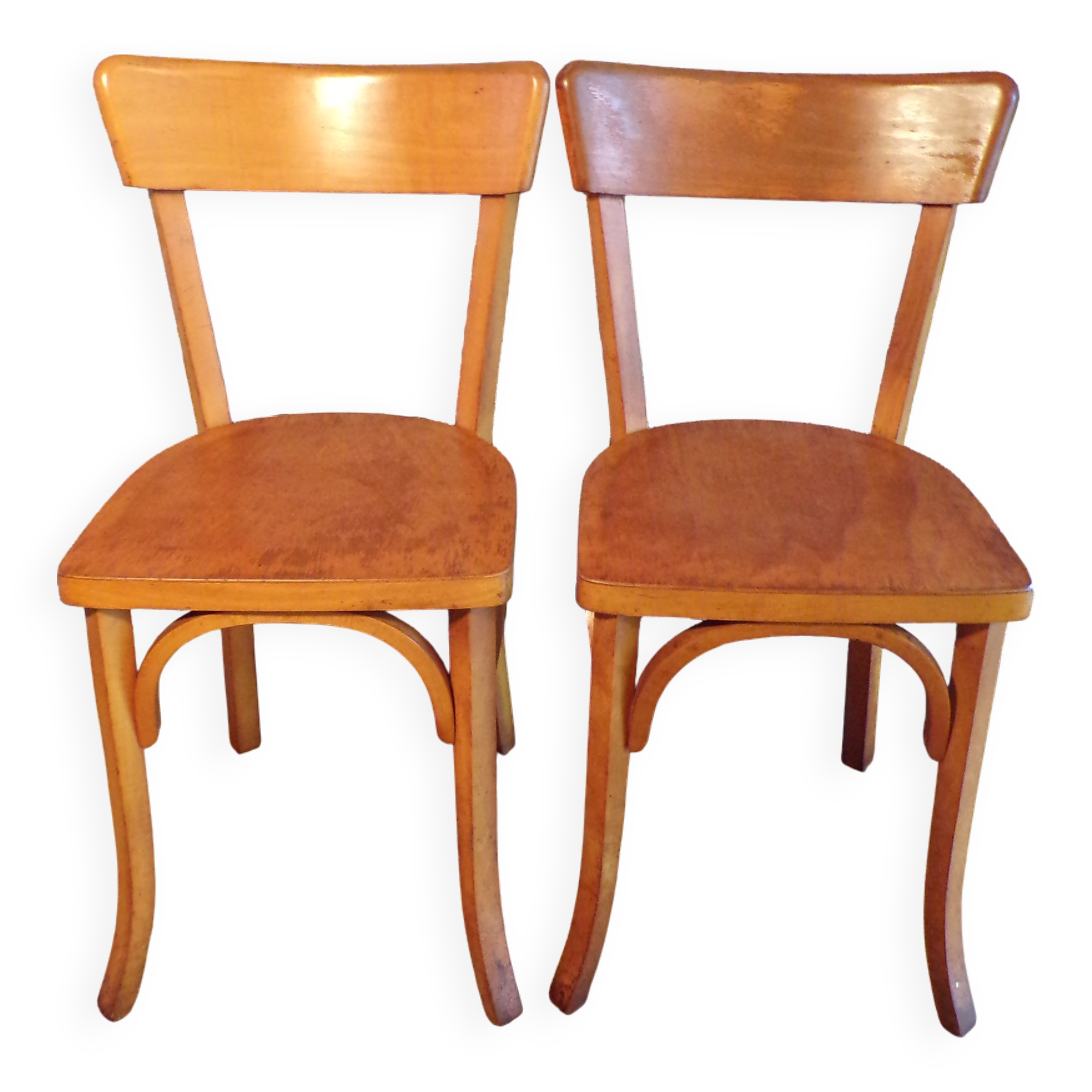 Pair of Luterma bistro chairs