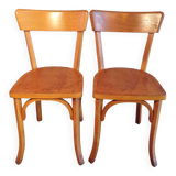 Pair of Luterma bistro chairs