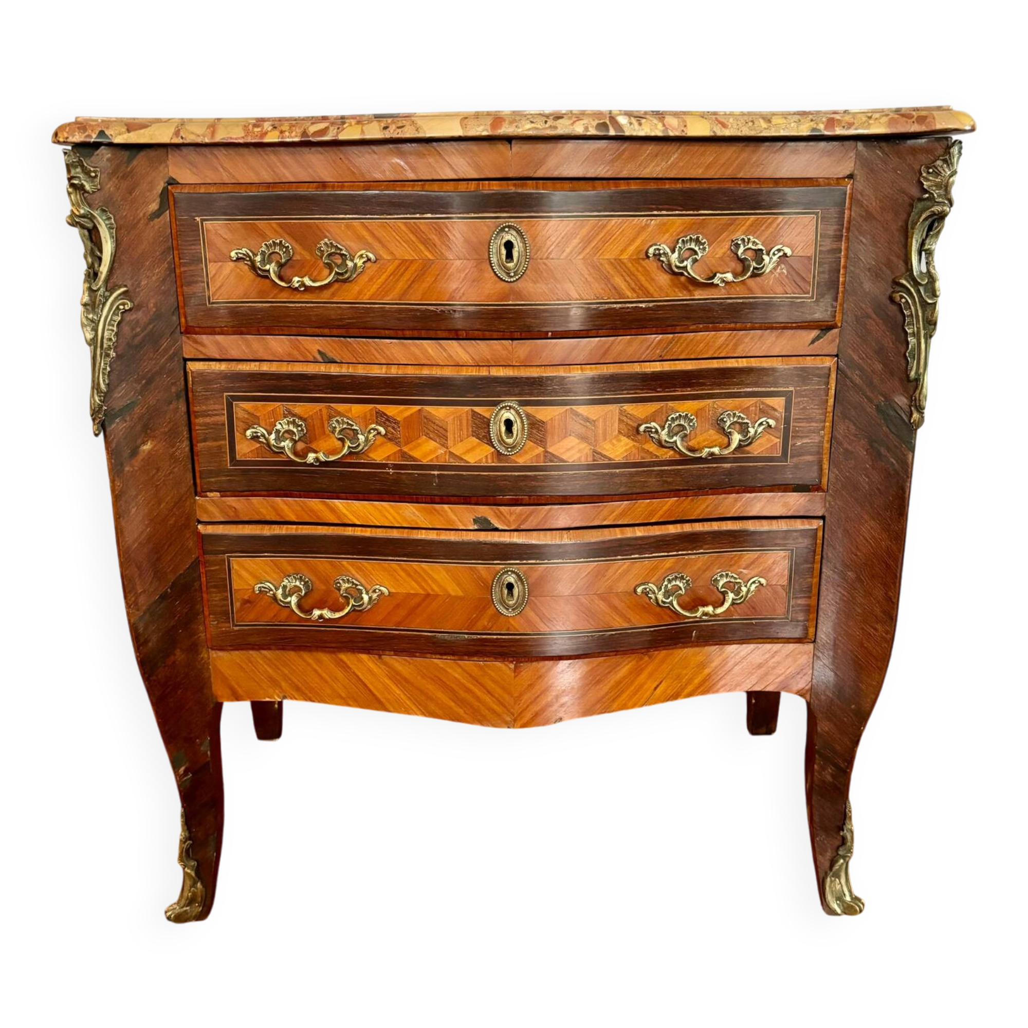 Petite commode style Louis XV