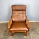 Lounge chair by Grete Jalk for Glostrup, teak and leather, 1960s