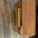 Cherry wood coffee table from the 80s