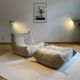 Ligne roset – ensemble togo 4 pièces – velours côtelé beige