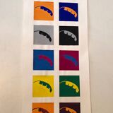 Banana leaf illustration