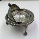 Ashtray in silver metal