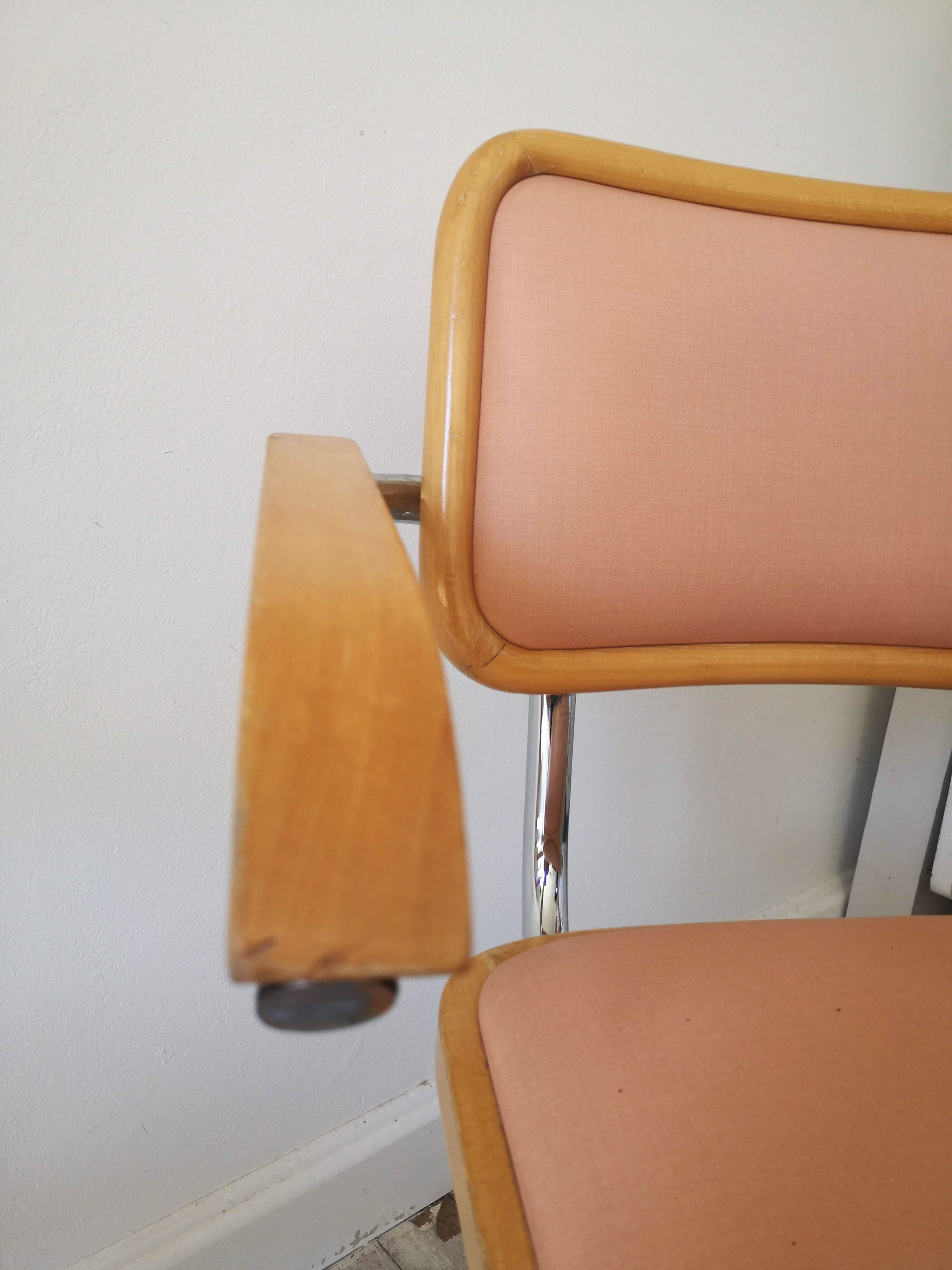 Pair of armchairs by Marcel Breuer 1980