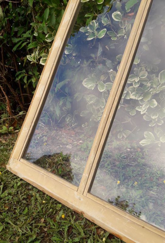 Glazed frame 70x83cm for partition