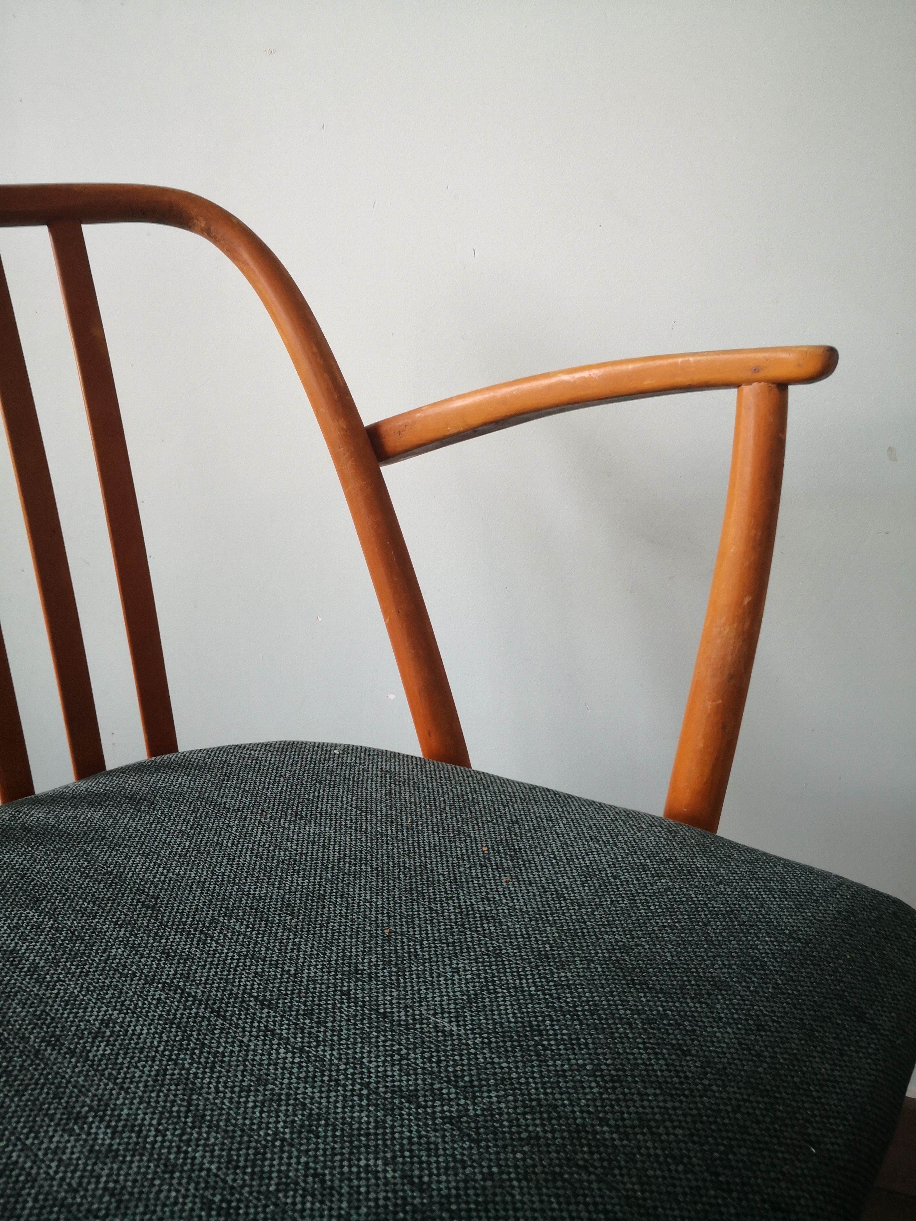 Pair of Scandinavian style armchairs, Antonin Suman, for TON, Czech Meal, 70s