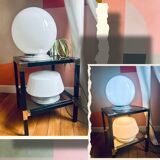 Vintage opaline lamp