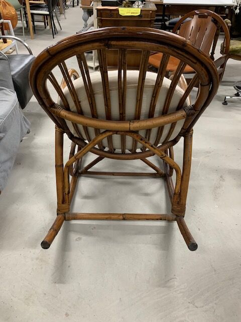 Louisiana rattan rocking chair