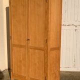 Parisian wardrobe solid oak raw 1940