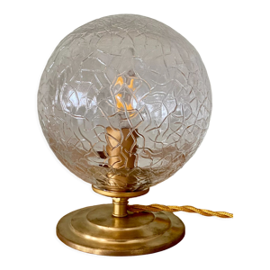 lampe à poser globe
