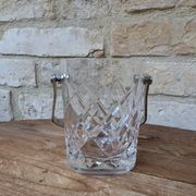 Seau à glaçons en cristal de Sèvres signé