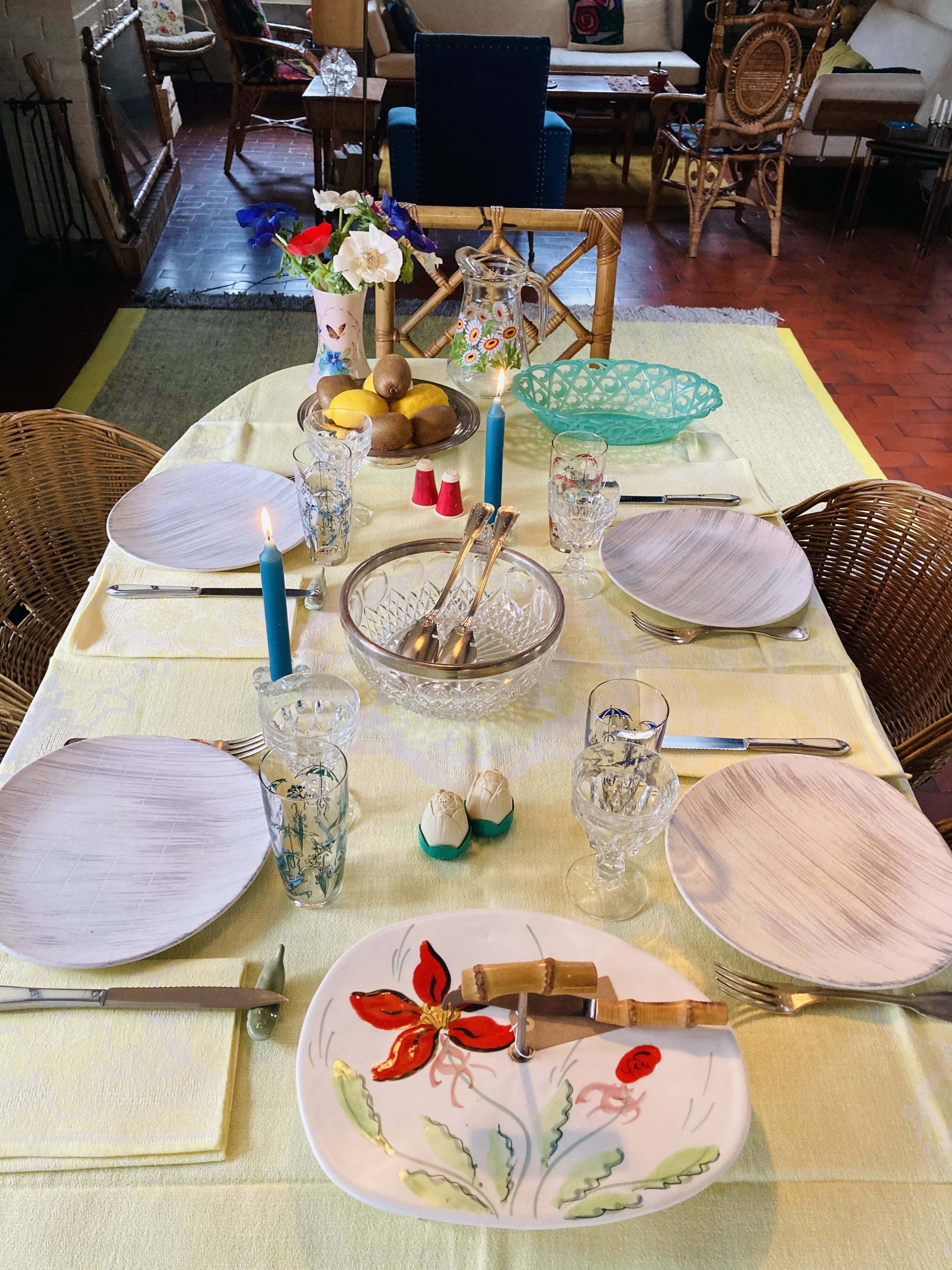 6 flat plates Voile Niderviller