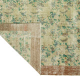 Anatolian handmade vintage rug 280 cm x 192 cm