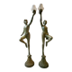 2 Art Deco floor lamps